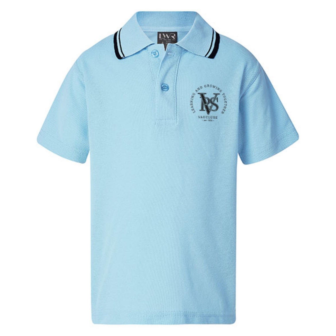 Picture of Vaucluse S/S Sky/Navy Polo