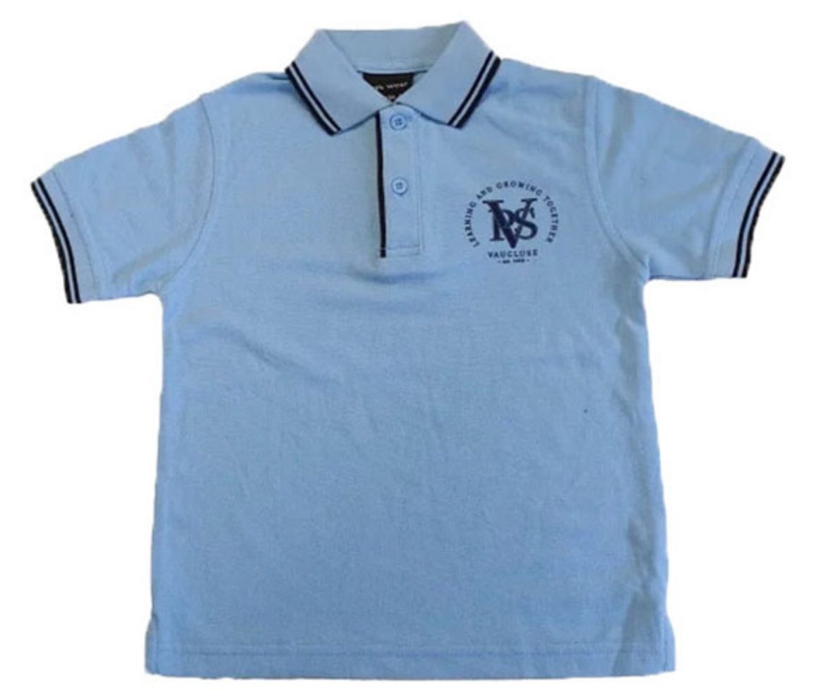 Picture of Vaucluse S/S Sky/Navy Polo